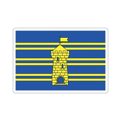 Flag of Territoire de Belfort France 2 STICKER Vinyl Die-Cut Decal 2 Inch - The Sticker Space
