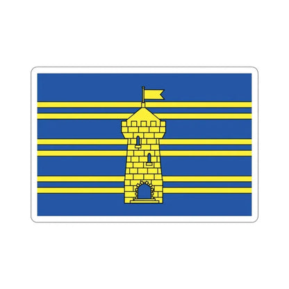 Flag of Territoire de Belfort France 2 STICKER Vinyl Die-Cut Decal 2 Inch - The Sticker Space