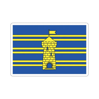 Flag of Territoire de Belfort France 2 STICKER Vinyl Die-Cut Decal - The Sticker Space