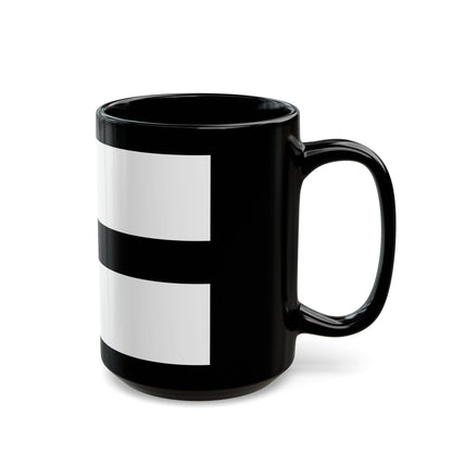 Flag of Teutonic Order State Germany - Black Coffee Mug-The Sticker Space