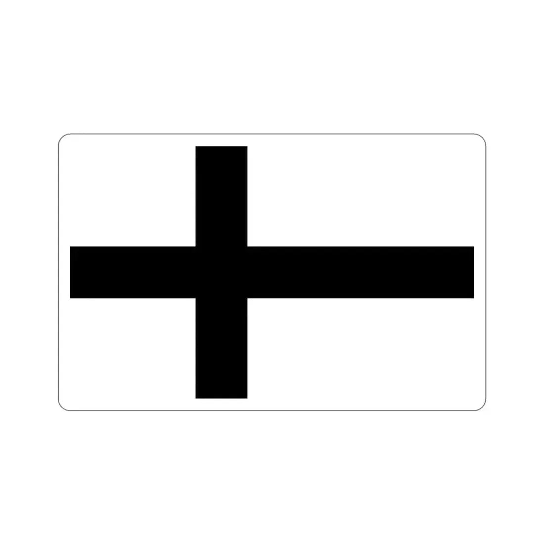 Flag of Teutonic Order State Germany STICKER Vinyl Die-Cut Decal 2 Inch - The Sticker Space