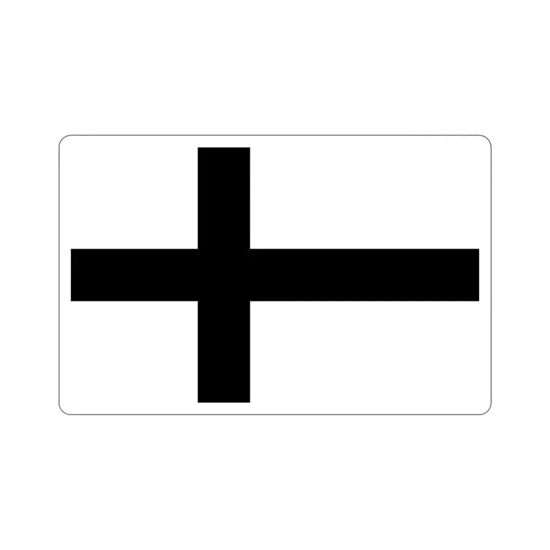 Flag of Teutonic Order State Germany STICKER Vinyl Die-Cut Decal 4 Inch - The Sticker Space