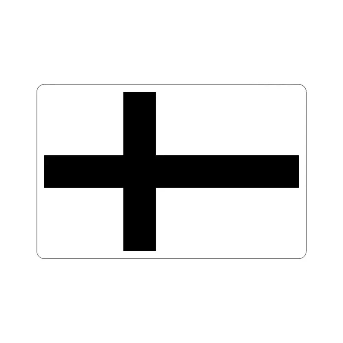 Flag of Teutonic Order State Germany STICKER Vinyl Die-Cut Decal 4 Inch - The Sticker Space
