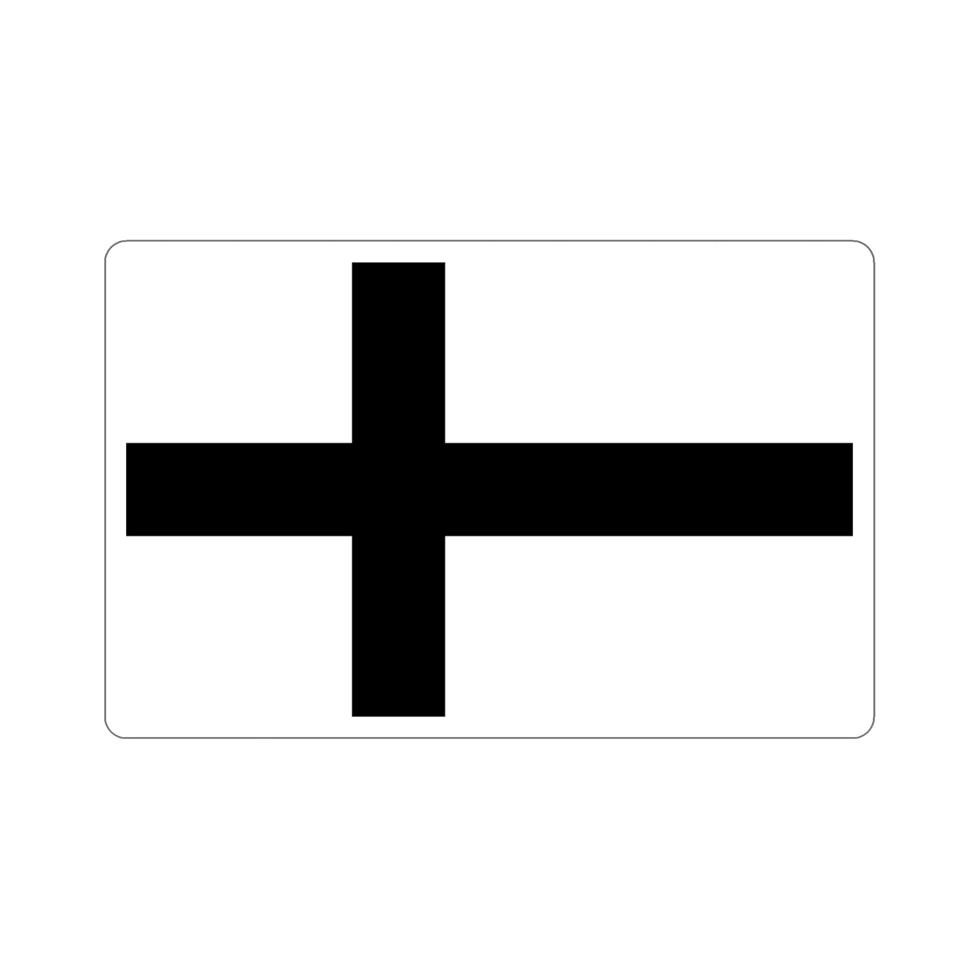 Flag of Teutonic Order State Germany STICKER Vinyl Die-Cut Decal-4 Inch-The Sticker Space