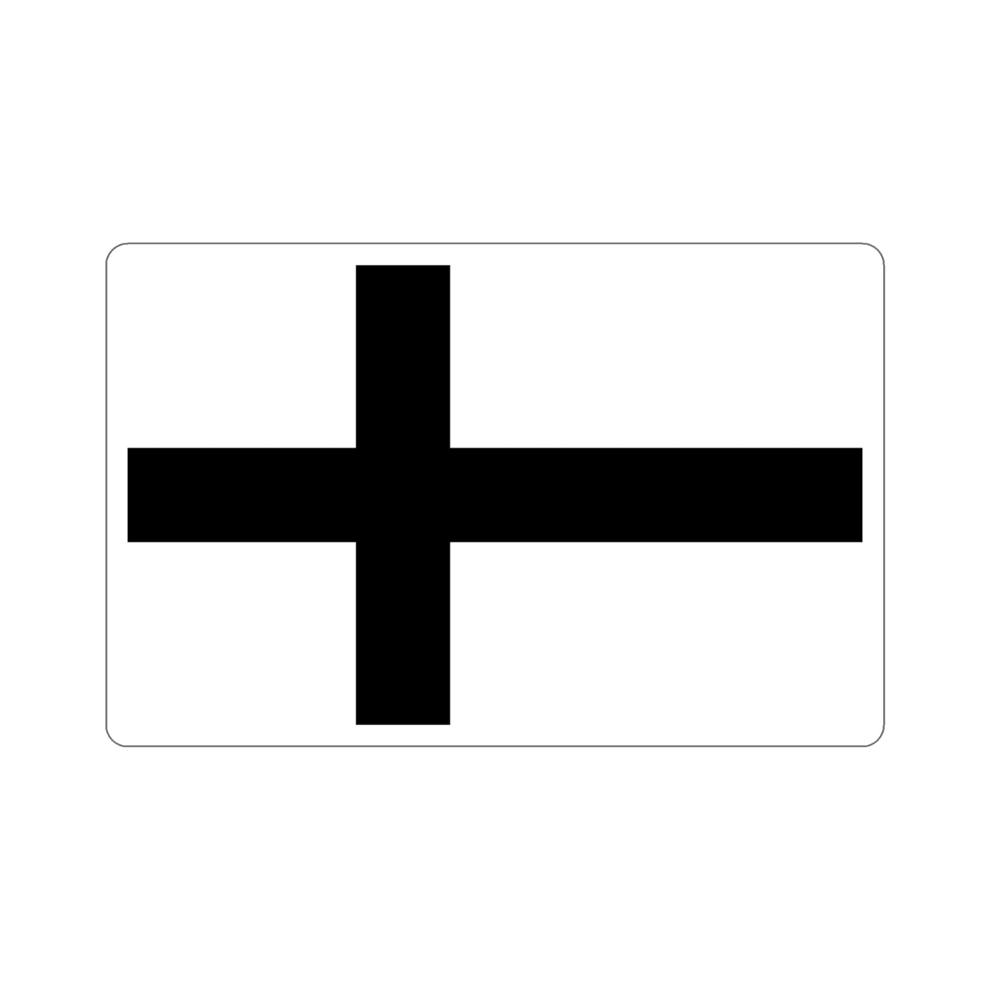 Flag of Teutonic Order State Germany STICKER Vinyl Die-Cut Decal-5 Inch-The Sticker Space