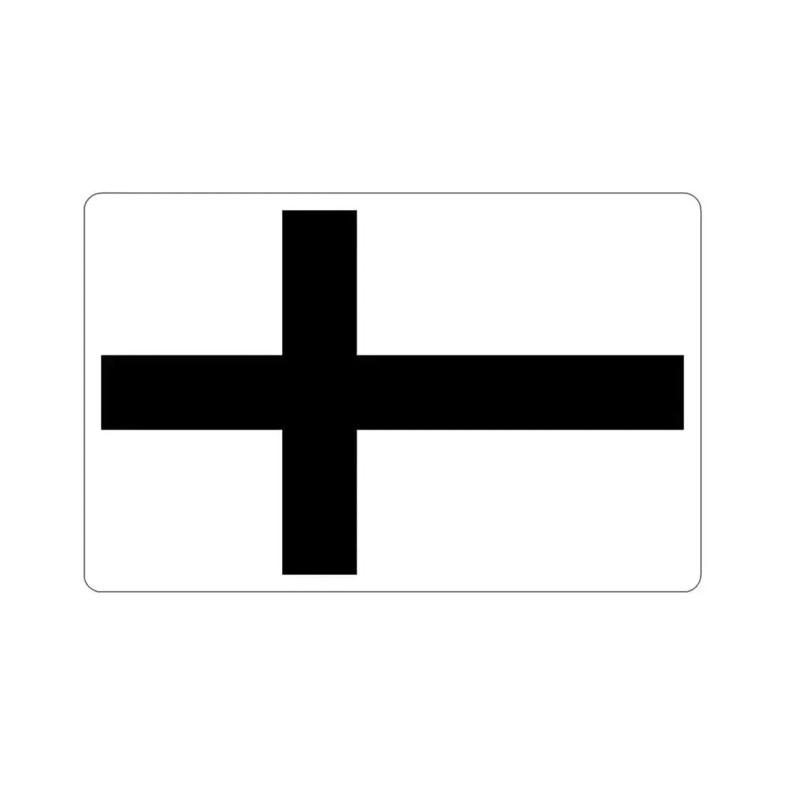Flag of Teutonic Order State Germany STICKER Vinyl Die-Cut Decal 5 Inch - The Sticker Space