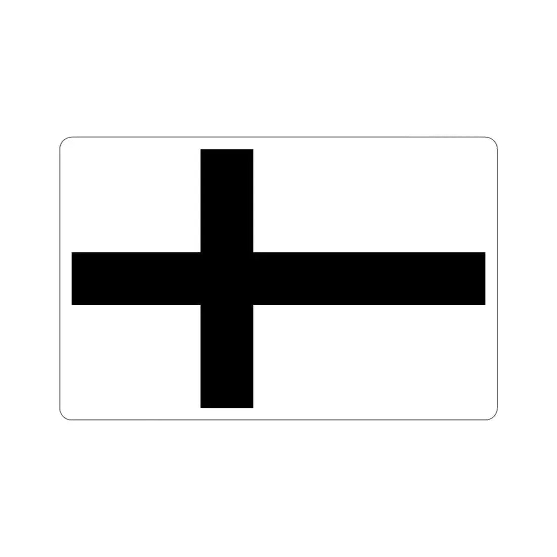 Flag of Teutonic Order State Germany STICKER Vinyl Die-Cut Decal - The Sticker Space
