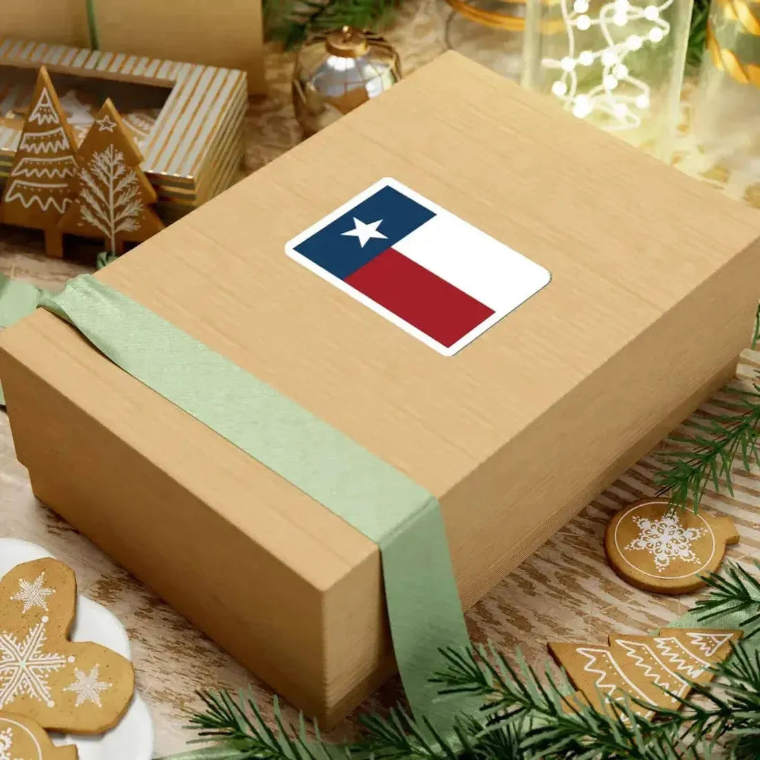 Flag of Texas 1839-1879 (United States) STICKER Vinyl Kiss-Cut Decal - The Sticker Space