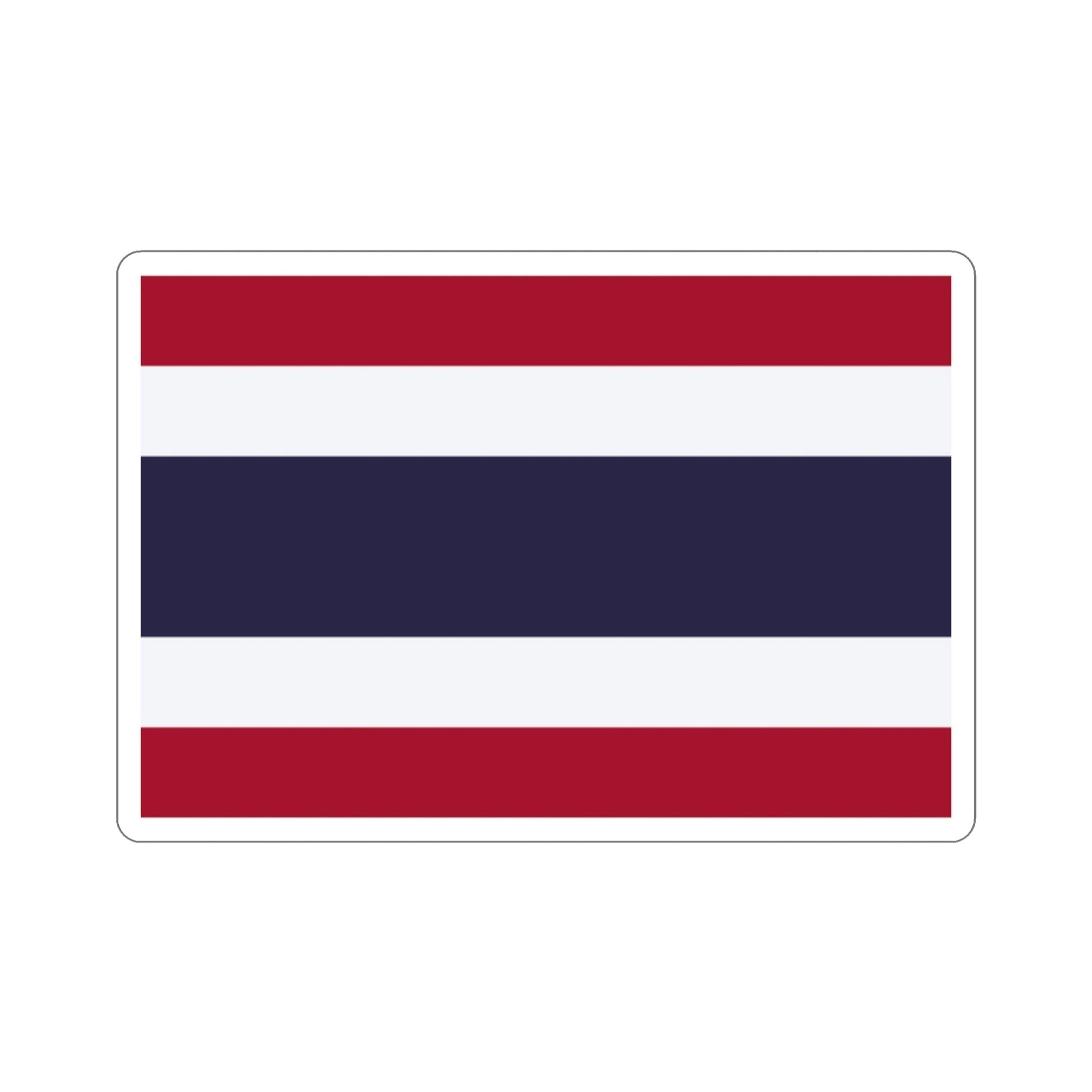 Flag of Thailand STICKER Vinyl Die-Cut Decal-2 Inch-The Sticker Space