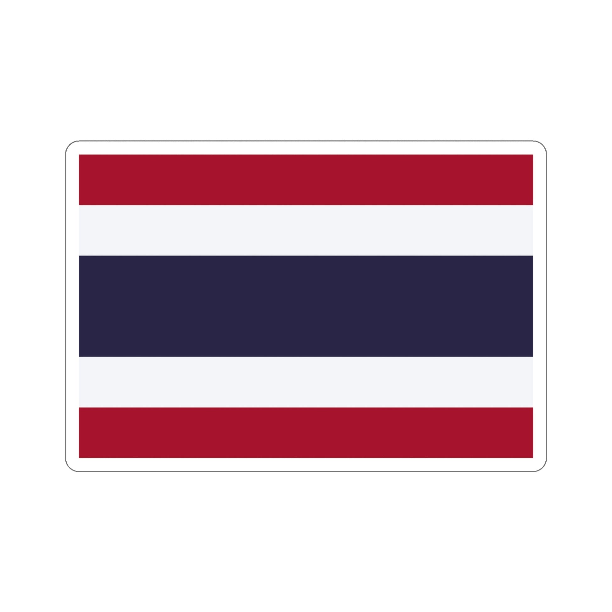 Flag of Thailand STICKER Vinyl Die-Cut Decal-3 Inch-The Sticker Space