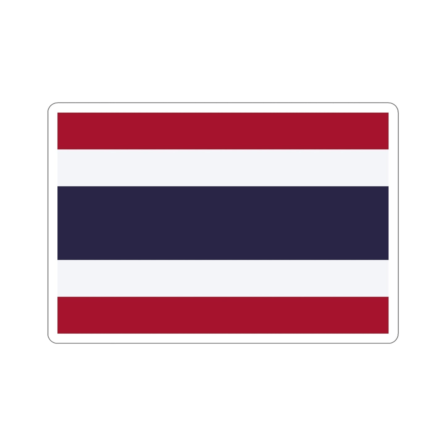 Flag of Thailand STICKER Vinyl Die-Cut Decal-6 Inch-The Sticker Space