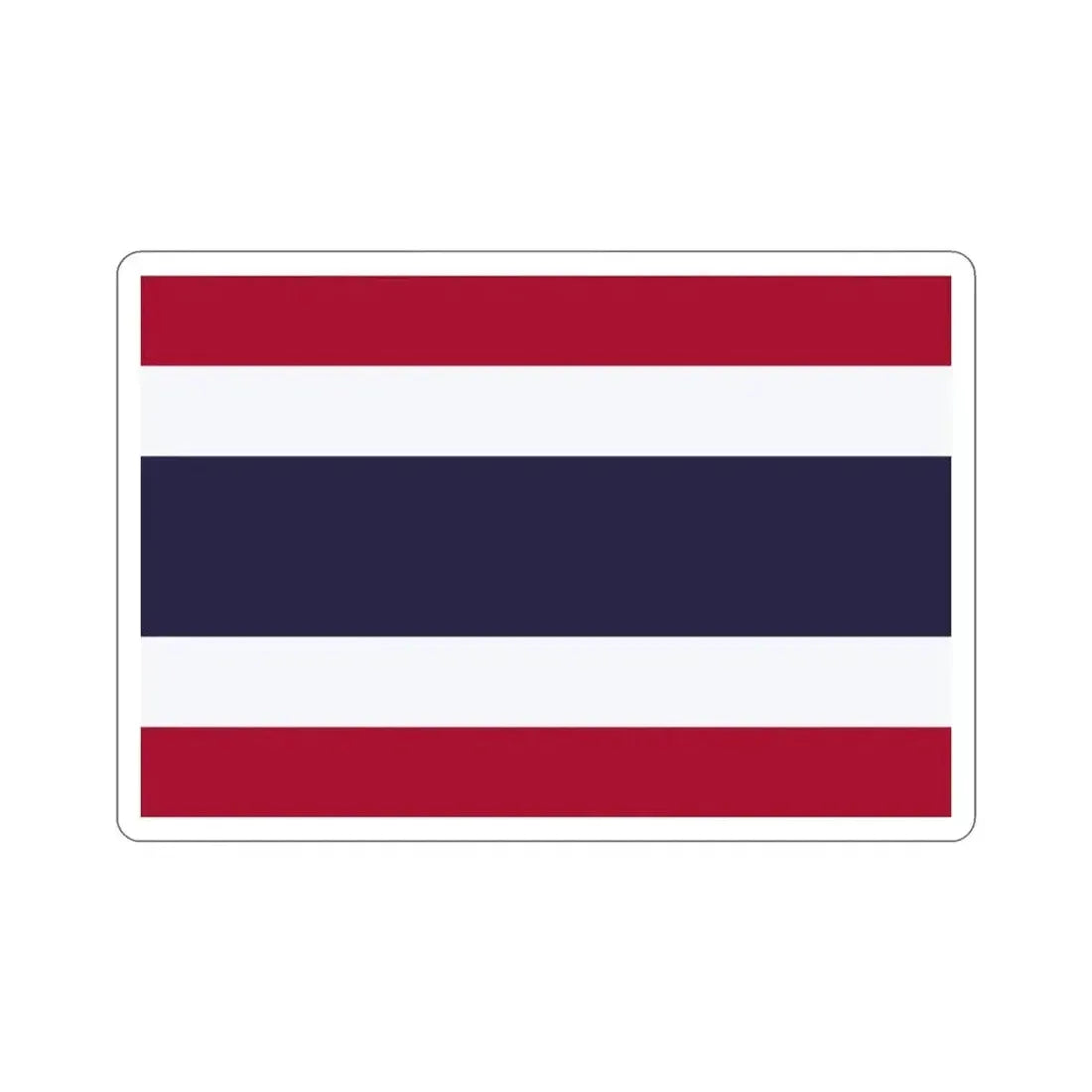 Flag of Thailand STICKER Vinyl Die-Cut Decal - The Sticker Space
