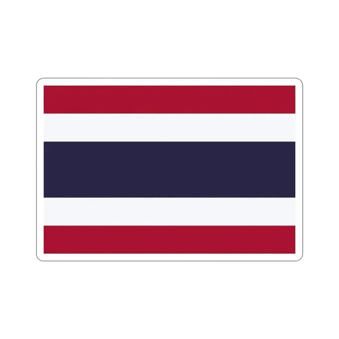 Flag of Thailand STICKER Vinyl Die-Cut Decal - The Sticker Space