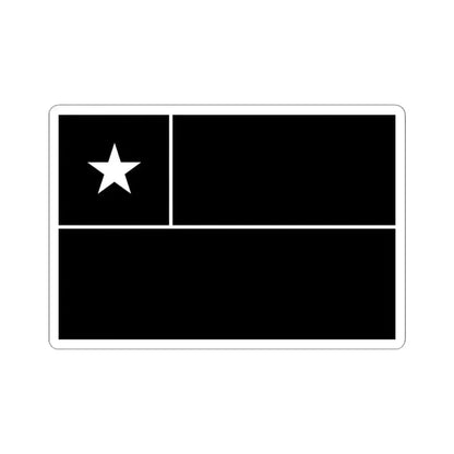 Flag of the 2019 Chilean protests (Chile) STICKER Vinyl Kiss-Cut Decal 4 Inch White - The Sticker Space