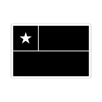 Flag of the 2019 Chilean protests (Chile) STICKER Vinyl Kiss-Cut Decal 6 Inch White - The Sticker Space