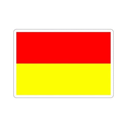 Flag of the 257th Transit Camp of the Indian Army (India) STICKER Vinyl Die-Cut Decal 5 Inch - The Sticker Space