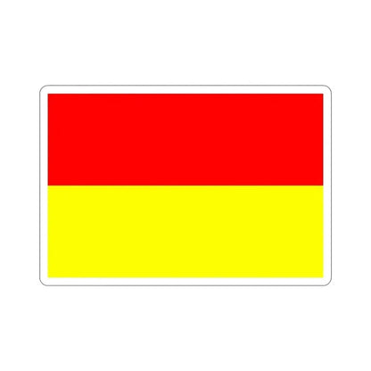 Flag of the 257th Transit Camp of the Indian Army (India) STICKER Vinyl Die-Cut Decal 6 Inch - The Sticker Space