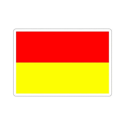 Flag of the 257th Transit Camp of the Indian Army (India) STICKER Vinyl Die-Cut Decal - The Sticker Space