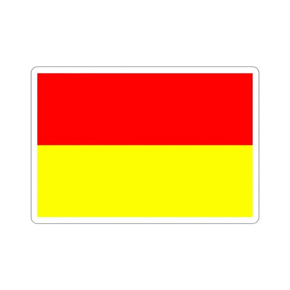 Flag of the 257th Transit Camp of the Indian Army (India) STICKER Vinyl Die-Cut Decal - The Sticker Space