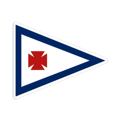 Flag of the 5th Corps 1st Division 3rd Brigade (United States) STICKER Vinyl Kiss-Cut Decal 4 Inch White - The Sticker Space