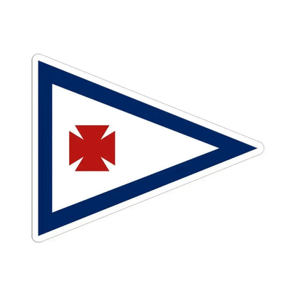 Flag of the 5th Corps 1st Division 3rd Brigade (United States) STICKER Vinyl Kiss-Cut Decal 6 Inch White - The Sticker Space