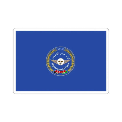 Flag of the Afghan Air Force (Afghanistan) STICKER Vinyl Kiss-Cut Decal 2 Inch White - The Sticker Space