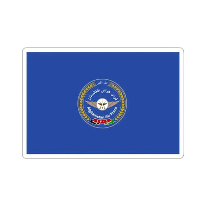 Flag of the Afghan Air Force (Afghanistan) STICKER Vinyl Kiss-Cut Decal 3 Inch White - The Sticker Space