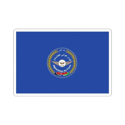 Flag of the Afghan Air Force (Afghanistan) STICKER Vinyl Kiss-Cut Decal 4 Inch White - The Sticker Space