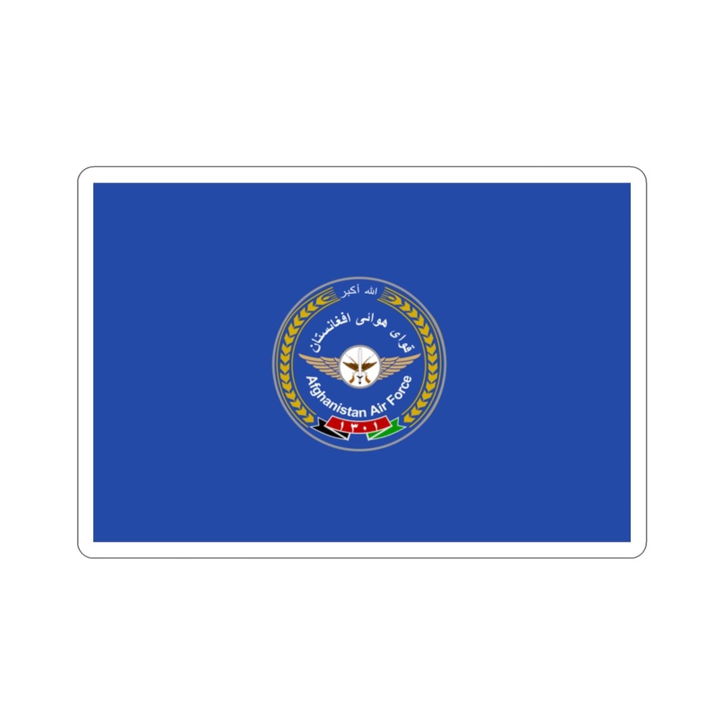 Flag of the Afghan Air Force STICKER Vinyl Die-Cut Decal-2 Inch-The Sticker Space