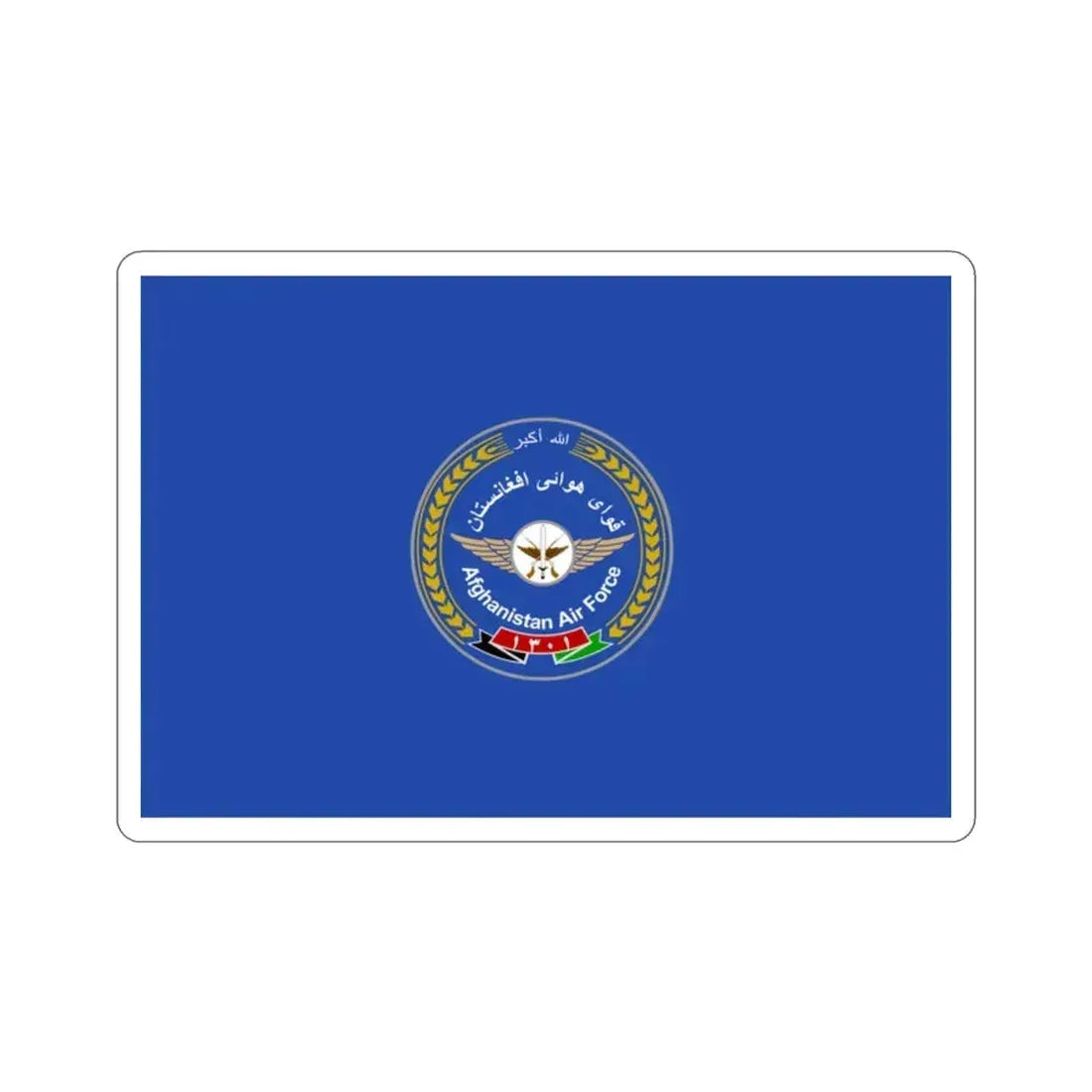 Flag of the Afghan Air Force STICKER Vinyl Die-Cut Decal 2 Inch - The Sticker Space