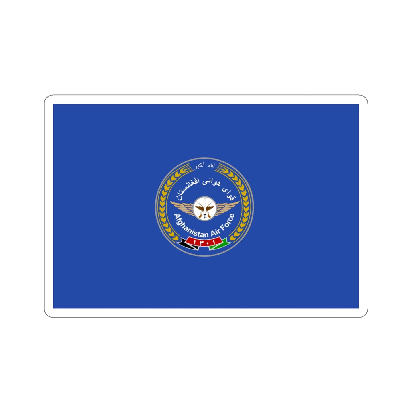 Flag of the Afghan Air Force STICKER Vinyl Die-Cut Decal-3 Inch-The Sticker Space