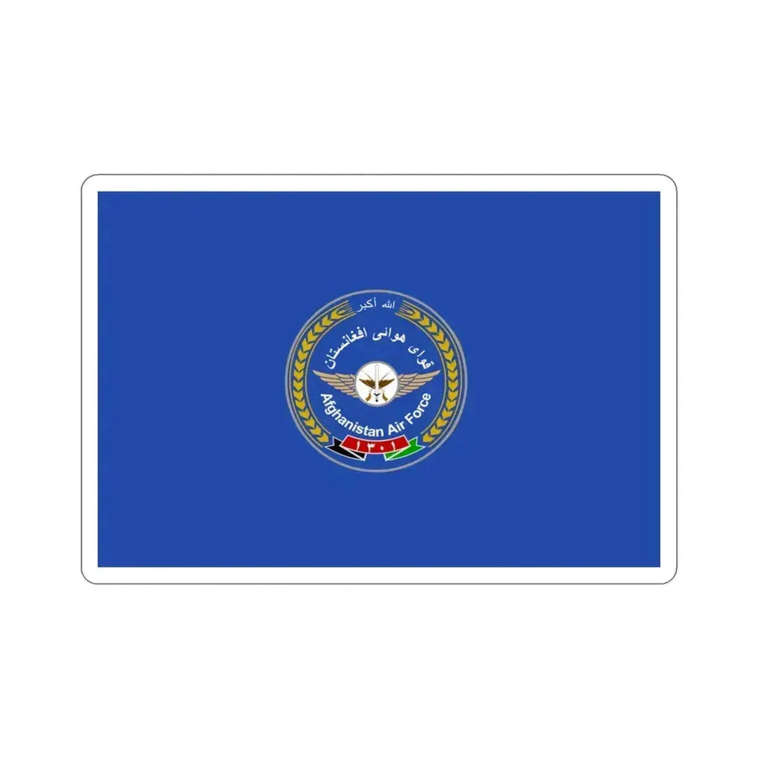 Flag of the Afghan Air Force STICKER Vinyl Die-Cut Decal 3 Inch - The Sticker Space
