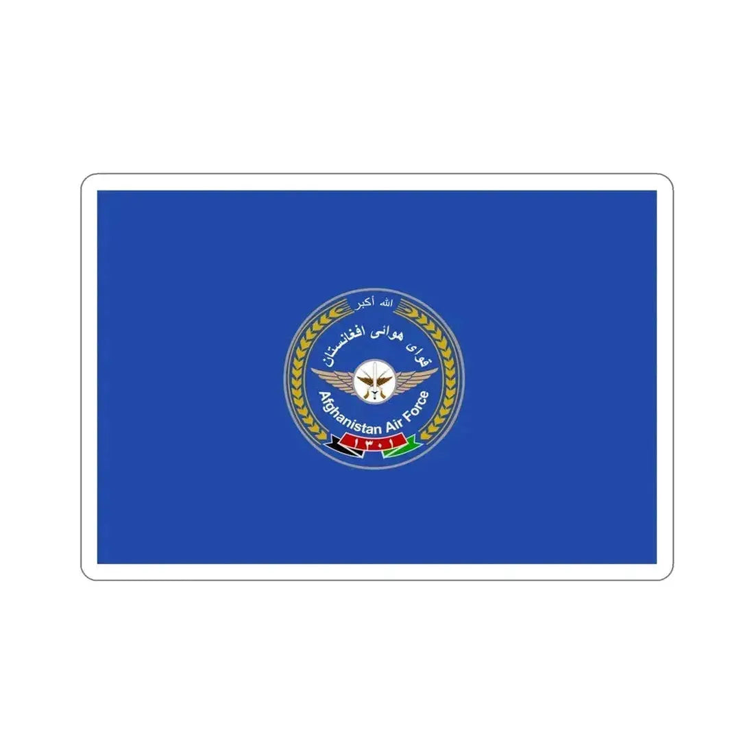Flag of the Afghan Air Force STICKER Vinyl Die-Cut Decal 6 Inch - The Sticker Space