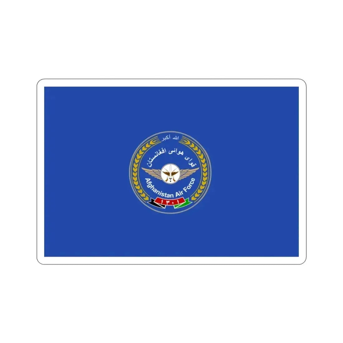 Flag of the Afghan Air Force STICKER Vinyl Die-Cut Decal - The Sticker Space