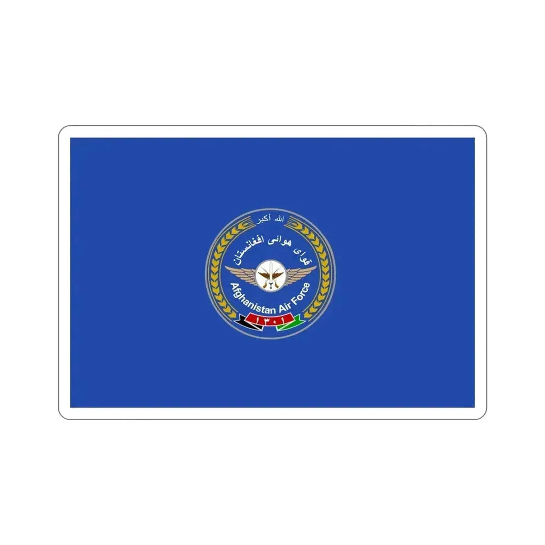 Flag of the Afghan Air Force STICKER Vinyl Die-Cut Decal - The Sticker Space