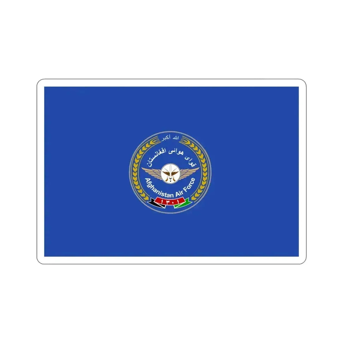 Flag of the Afghan Air Force STICKER Vinyl Die-Cut Decal - The Sticker Space