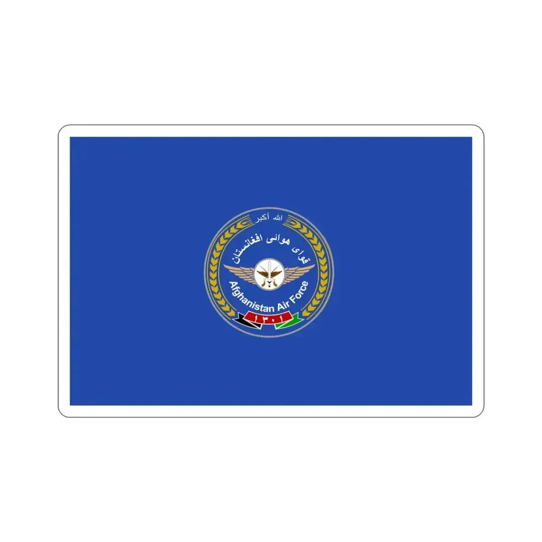 Flag of the Afghan Air Force STICKER Vinyl Die-Cut Decal - The Sticker Space