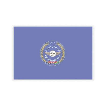 Flag of the Afghan Air Force - STICKER Vinyl Kiss-Cut Decal 3 Inch Transparent - The Sticker Space