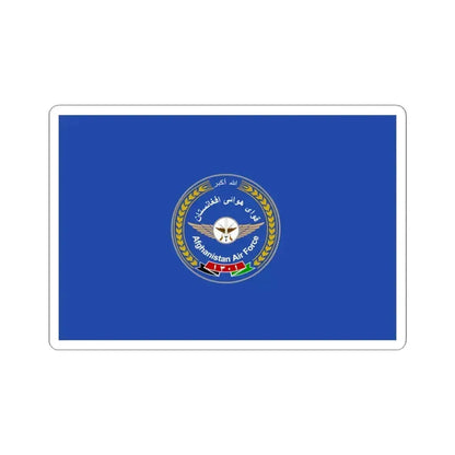Flag of the Afghan Air Force - STICKER Vinyl Kiss-Cut Decal 4 Inch White - The Sticker Space