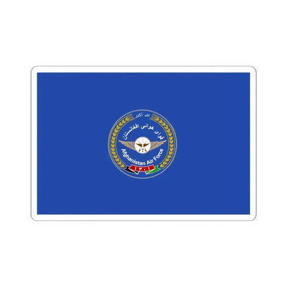 Flag of the Afghan Air Force - STICKER Vinyl Kiss-Cut Decal 6 Inch White - The Sticker Space