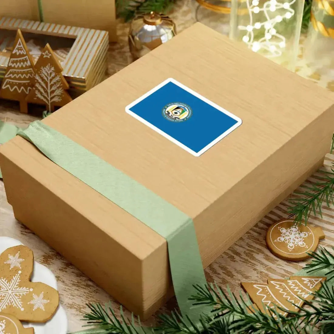 Flag of the Afghan National Police English 2001-2021 (Afghanistan) STICKER Vinyl Kiss-Cut Decal - The Sticker Space