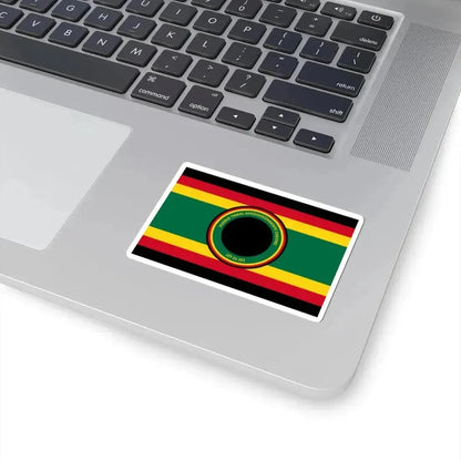 Flag of the Afro-Chilean tribal people (Chile) STICKER Vinyl Kiss-Cut Decal - The Sticker Space