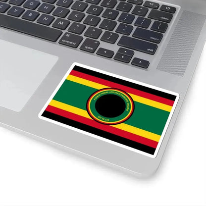 Flag of the Afro-Chilean tribal people (Chile) STICKER Vinyl Kiss-Cut Decal - The Sticker Space