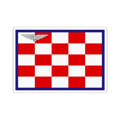 Flag of the Air Force of the Independent State of Croatia (Croatia) STICKER Vinyl Kiss-Cut Decal 6 Inch White - The Sticker Space