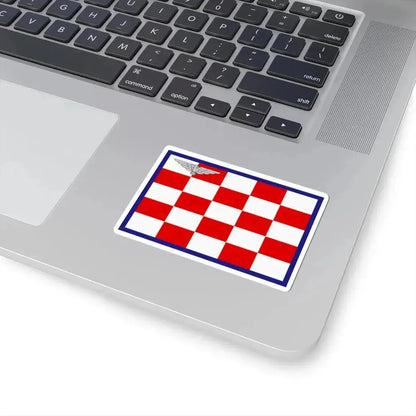Flag of the Air Force of the Independent State of Croatia (Croatia) STICKER Vinyl Kiss-Cut Decal - The Sticker Space