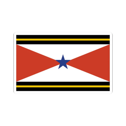 Flag of the Akha People Thailand (Thailand) STICKER Vinyl Kiss-Cut Decal 2 Inch White - The Sticker Space