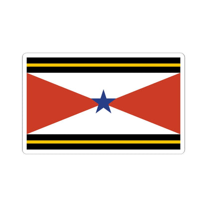 Flag of the Akha People Thailand (Thailand) STICKER Vinyl Kiss-Cut Decal 6 Inch White - The Sticker Space