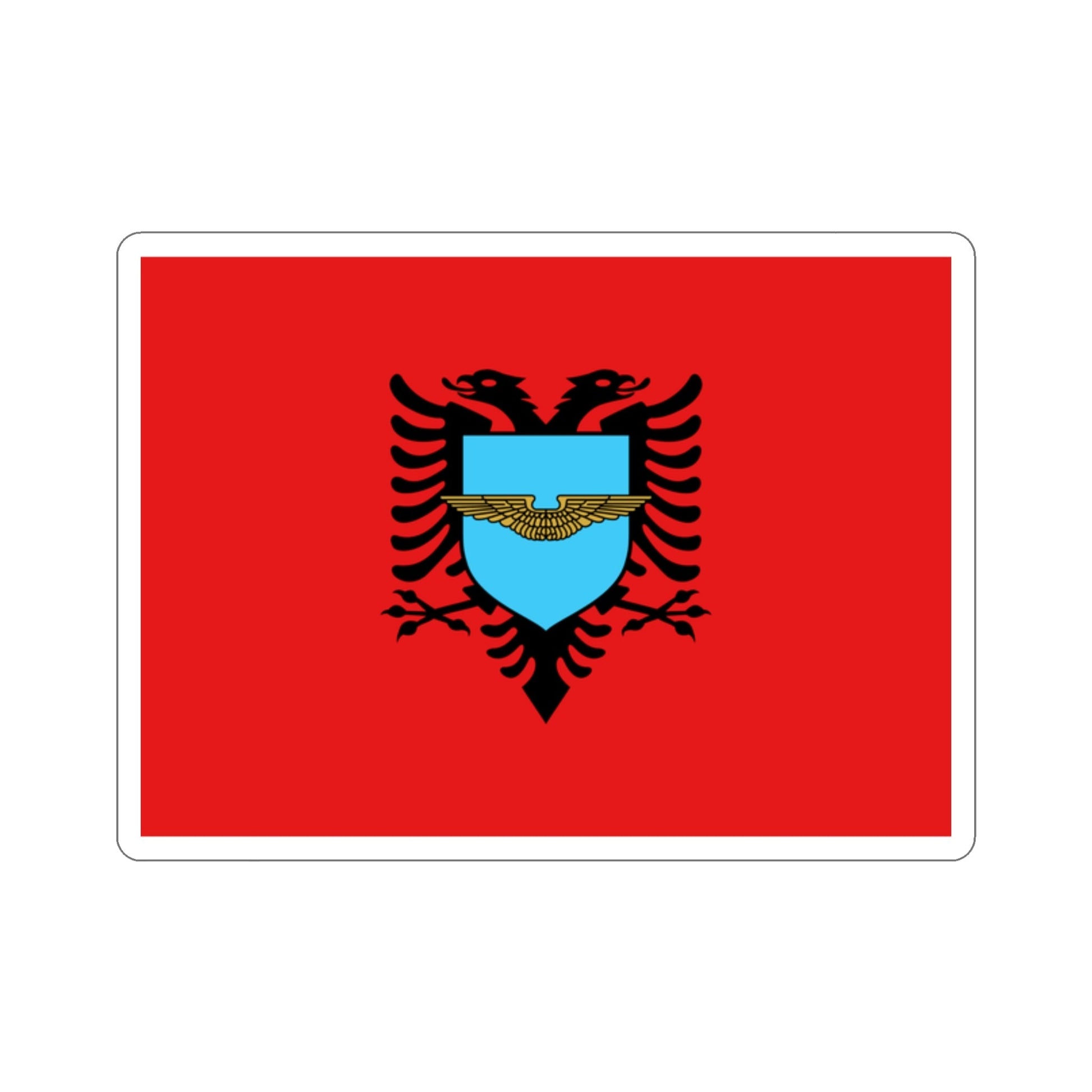 Flag of the Albanian Air Forces STICKER Vinyl Die-Cut Decal-2 Inch-The Sticker Space