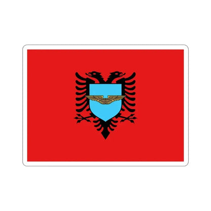 Flag of the Albanian Air Forces STICKER Vinyl Die-Cut Decal 4 Inch - The Sticker Space