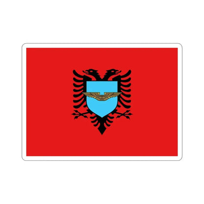 Flag of the Albanian Air Forces STICKER Vinyl Die-Cut Decal 4 Inch - The Sticker Space